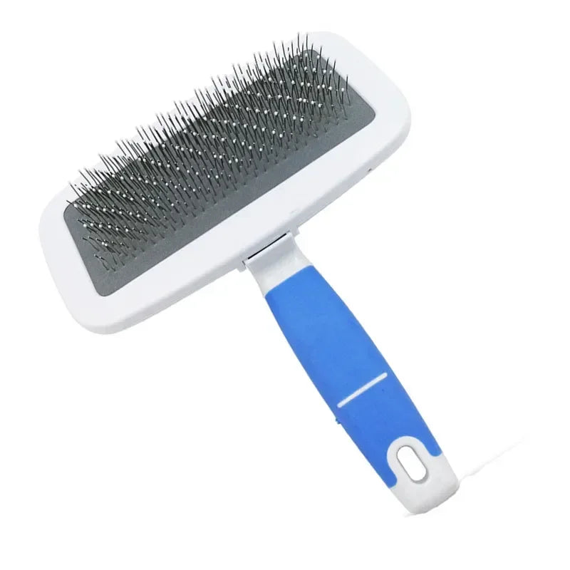 Pet Cat Needle Comb Long Hair Puppy Pet Grooming Brush Bathing Cleaning Comb Dog Kitten Beauty Tool Supplies Golden Retriever
