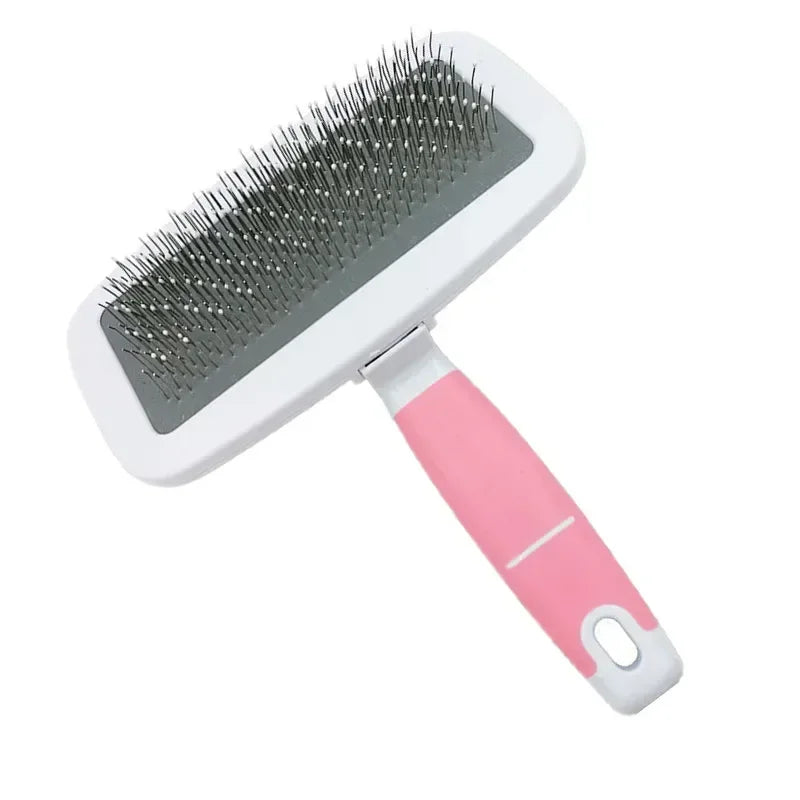 Pet Cat Needle Comb Long Hair Puppy Pet Grooming Brush Bathing Cleaning Comb Dog Kitten Beauty Tool Supplies Golden Retriever